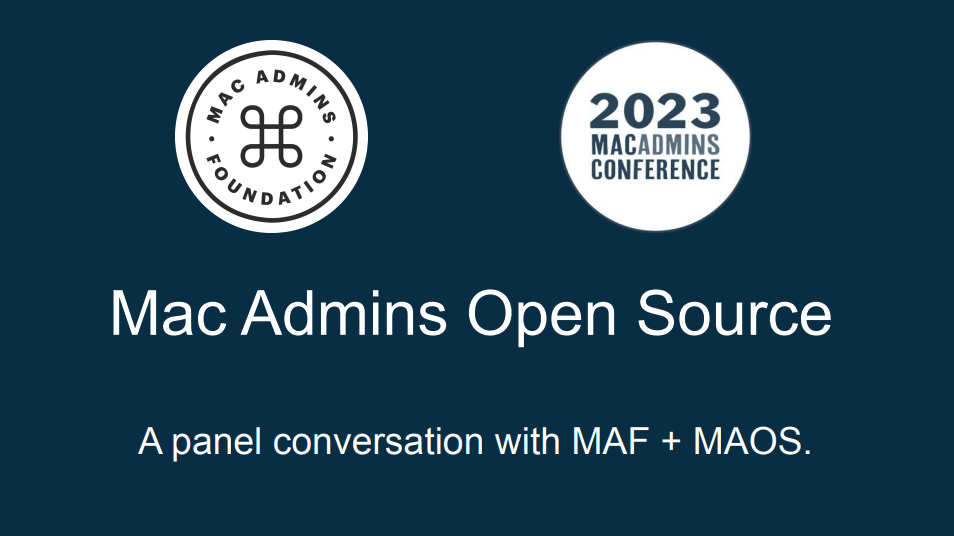 Mac Admins Open Source logo